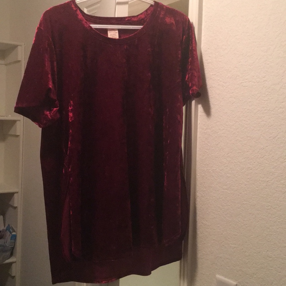 Red vintage top